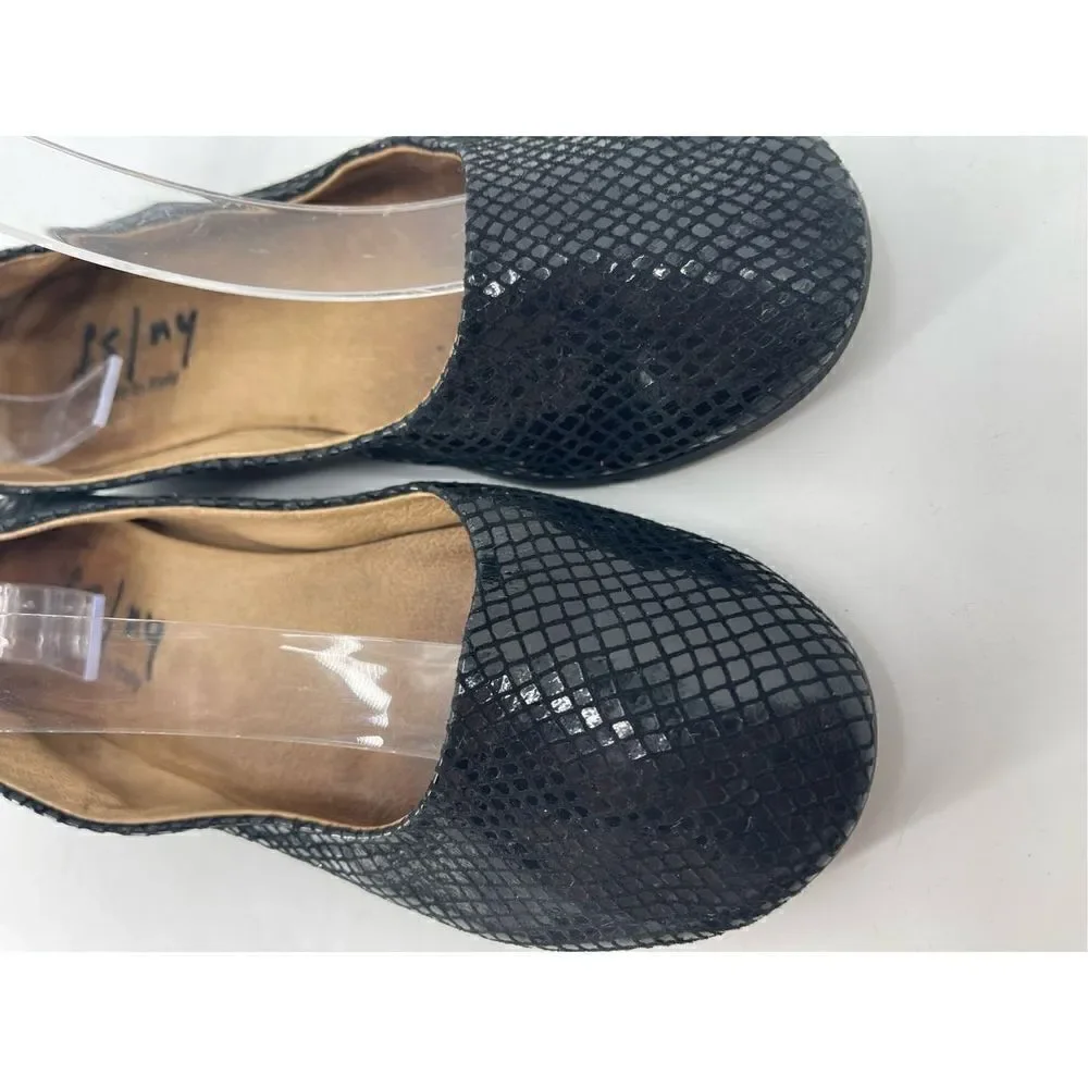 FSNY French Sole NY Zappa low wedge shoe ballet flats shoes made in Italy 6.5